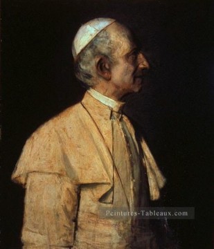 Pape Léon XIII Franz von Lenbach Peinture à l'huile
